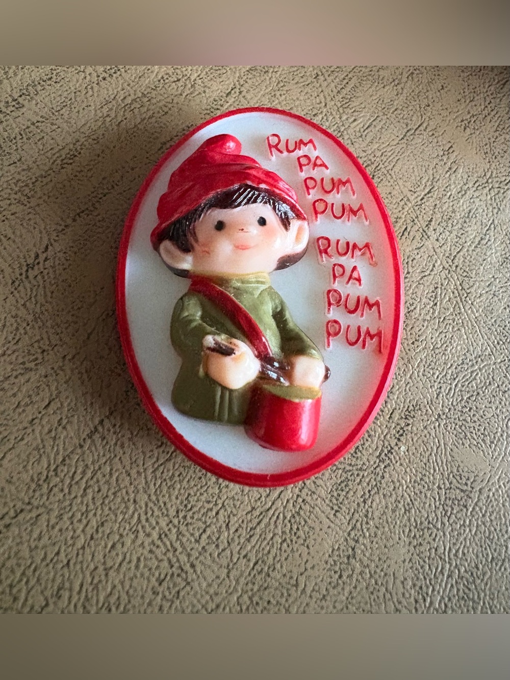 Vintage Hallmark 1975 “Little Dummer Boy”Christmas Brooch